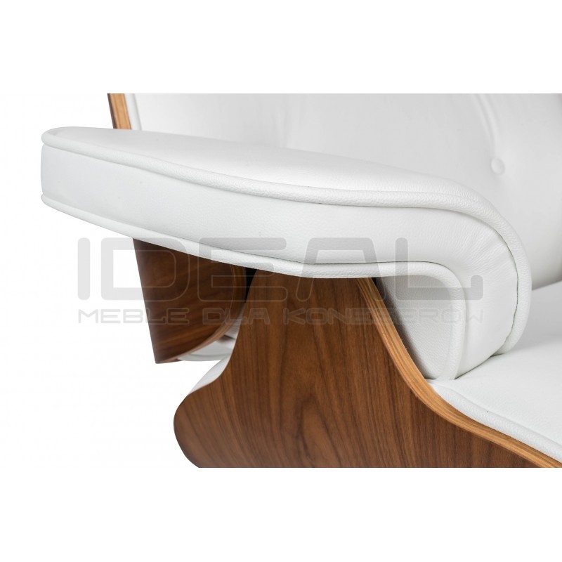 Fotel biurowy Bauhaus Lounge Gubernator - sklejka orzech