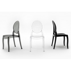 Krzesło przezroczyste ELIZABETH - poliwęglan