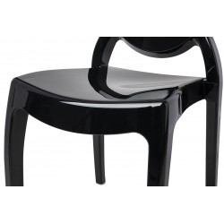 Krzesło przezroczyste ELIZABETH - poliwęglan