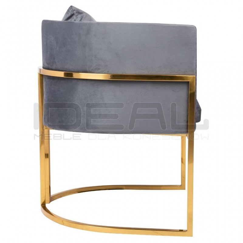 Fotel Art Deco Glamour CHLOE VELVET