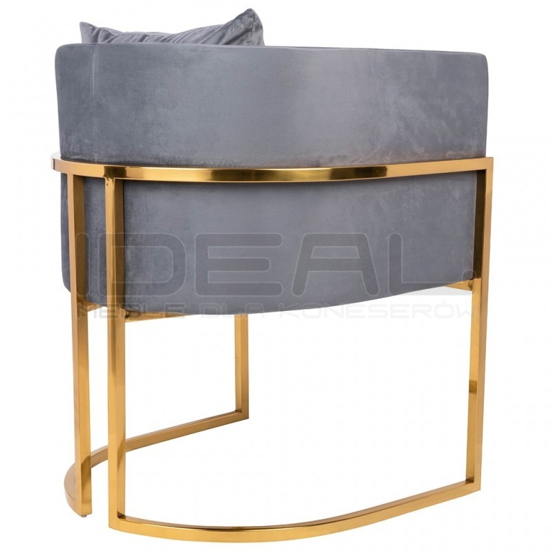 Fotel Art Deco Glamour CHLOE VELVET