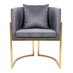 Fotel Art Deco Glamour CHLOE VELVET