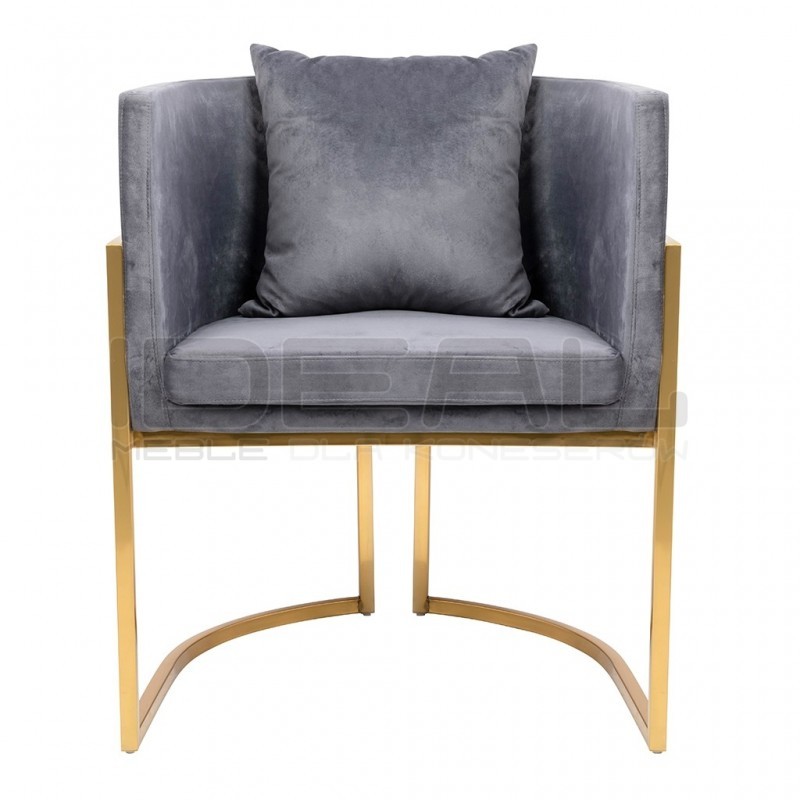 Fotel Art Deco Glamour CHLOE VELVET