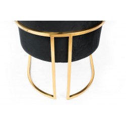 Fotel Art Deco Glamour CHLOE VELVET