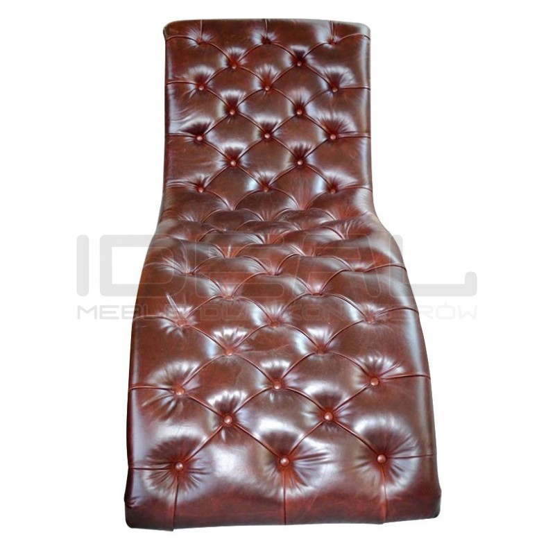 Leżanka Chesterfield Milton skóra