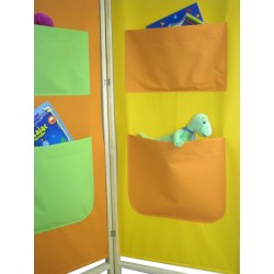 Parawan do przedszkola dziecięcy kieszenie | IdealMeble.pl