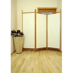 Biały parawan pokojowy White