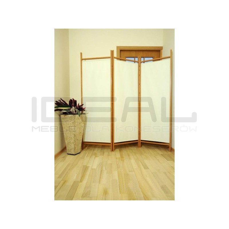 Biały parawan pokojowy White