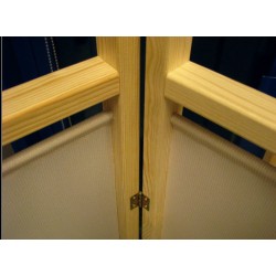 Biały parawan pokojowy White