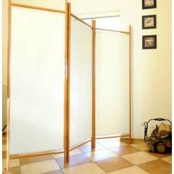 Biały parawan pokojowy White