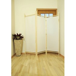 Biały parawan pokojowy White