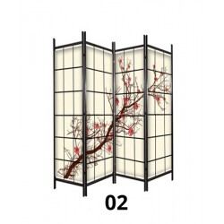 Parawan chiński drukowany Asia Style