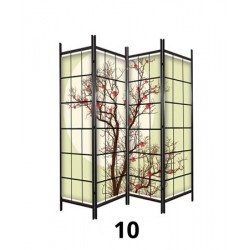 Parawan chiński drukowany Asia Style