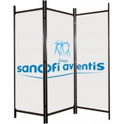 Parawan reklamowy drukowany Reklama