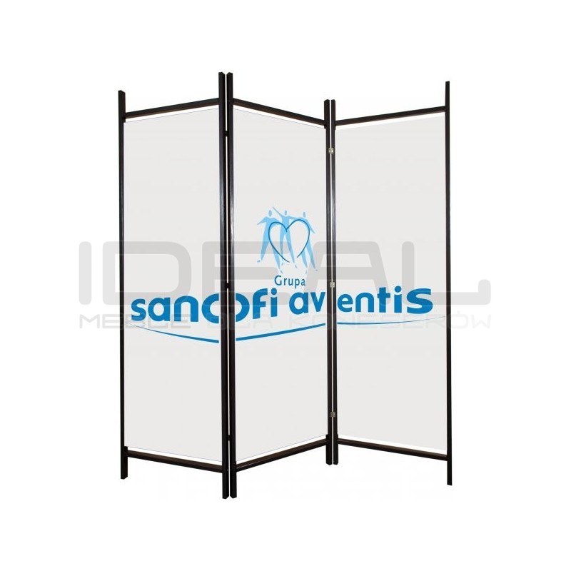 Parawan reklamowy drukowany Reklama