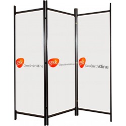 Parawan reklamowy drukowany Reklama