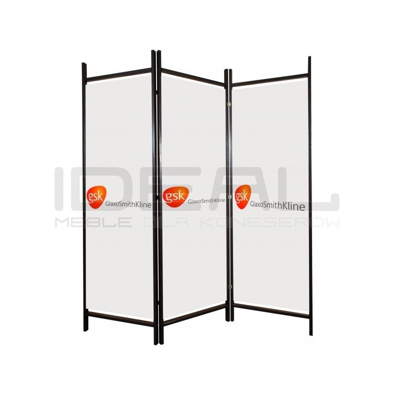 Parawan reklamowy drukowany Reklama