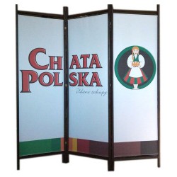Parawan reklamowy drukowany Reklama