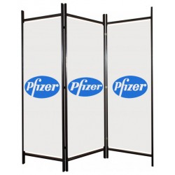 Parawan reklamowy drukowany Reklama