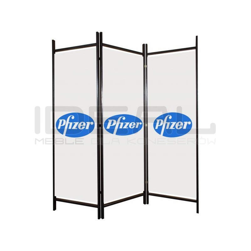 Parawan reklamowy drukowany Reklama