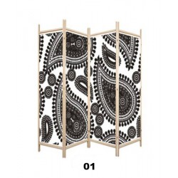 Parawan dekoracyjny drukowany Young and Beauty