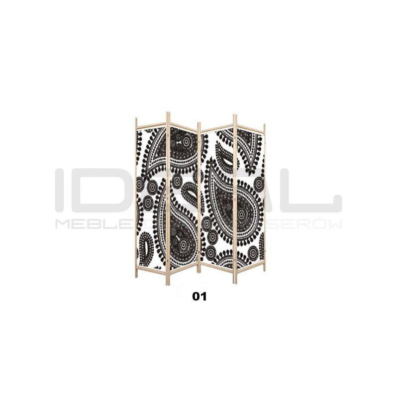 Parawan dekoracyjny drukowany Young and Beauty