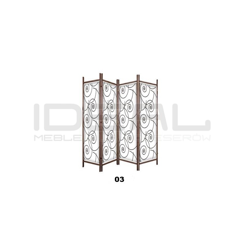 Parawan dekoracyjny drukowany Young and Beauty