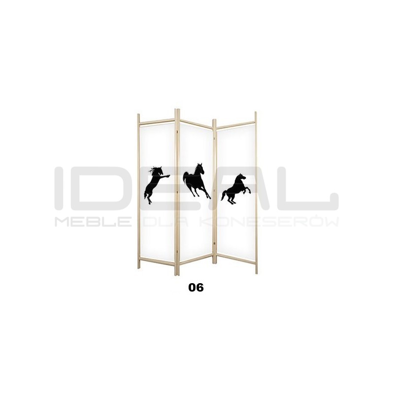 Parawan dekoracyjny drukowany Young and Beauty