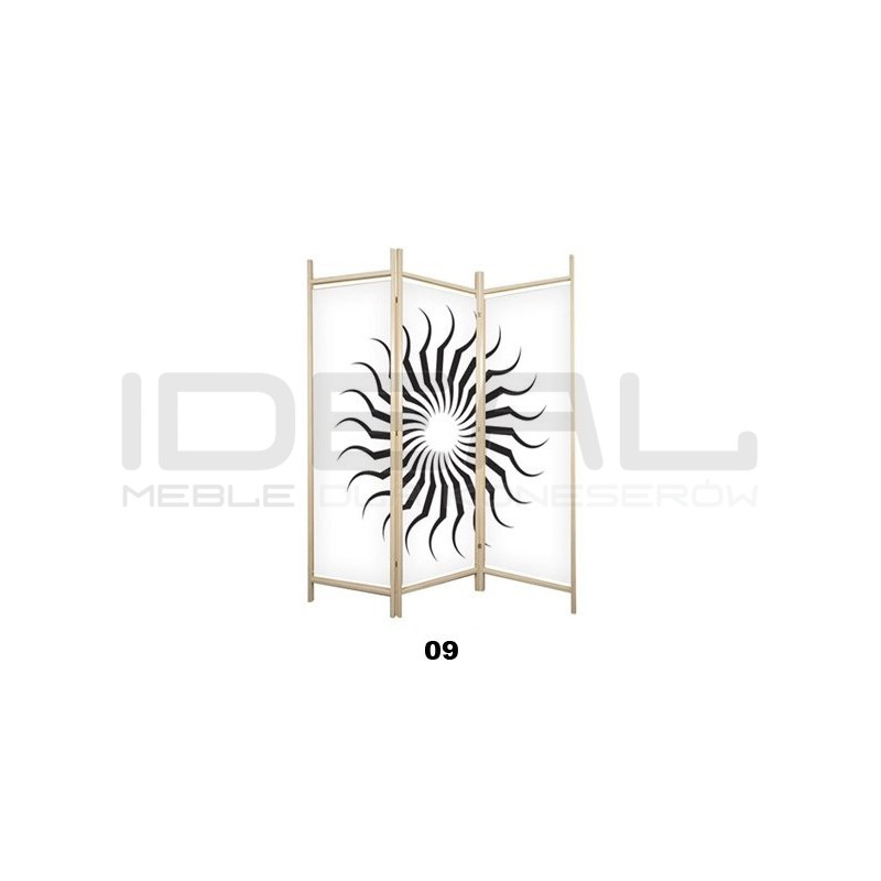 Parawan dekoracyjny drukowany Young and Beauty