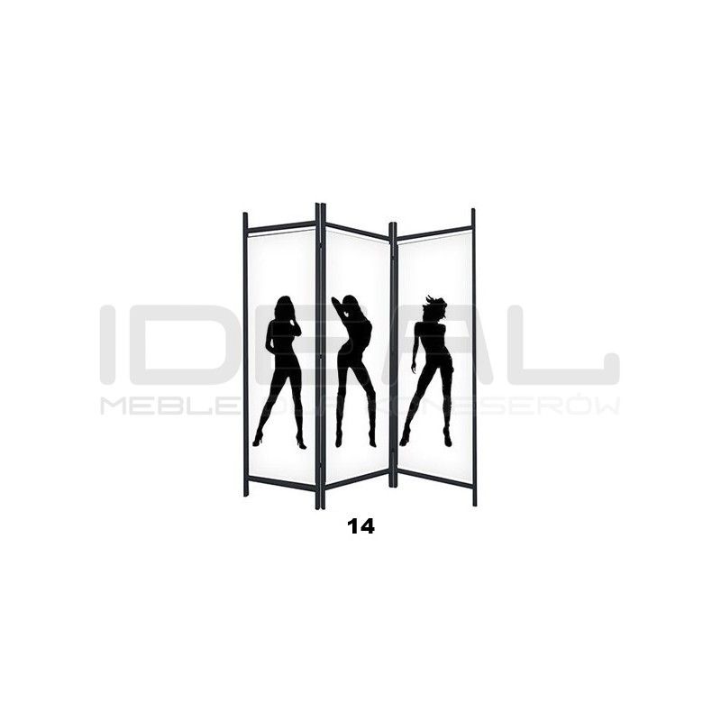 Parawan dekoracyjny drukowany Young and Beauty