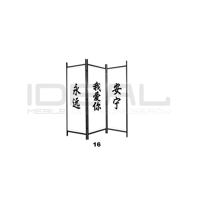 Parawan dekoracyjny drukowany Young and Beauty