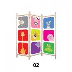 Parawan dziecięcy dekoracyjny drukowany