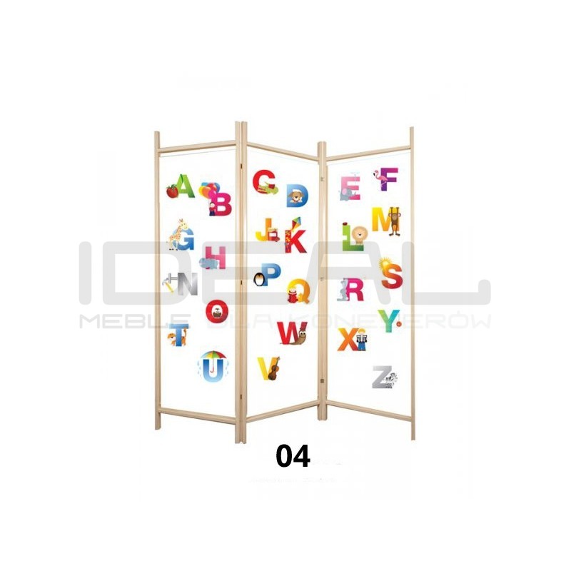 Parawan dziecięcy dekoracyjny drukowany