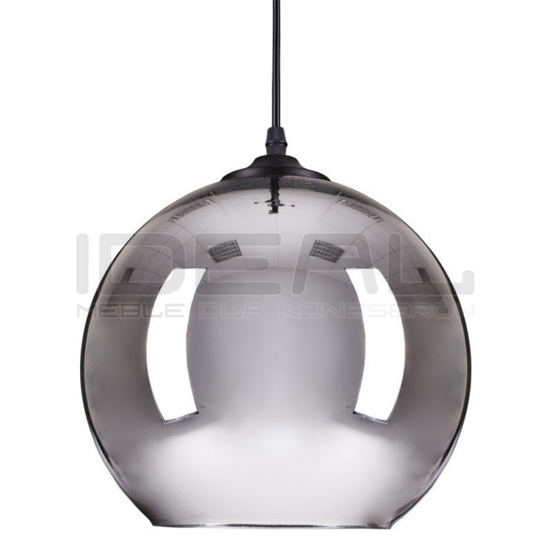 Lampa wisząca glamour srebrna chrom Mirror