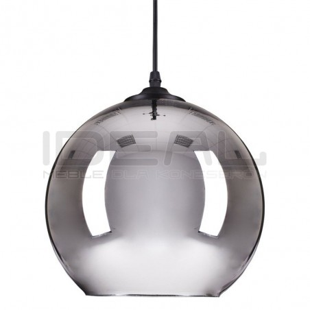 Lampa wisząca glamour srebrna chrom Mirror