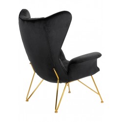 Fotel glamour SHRIMP VELVET