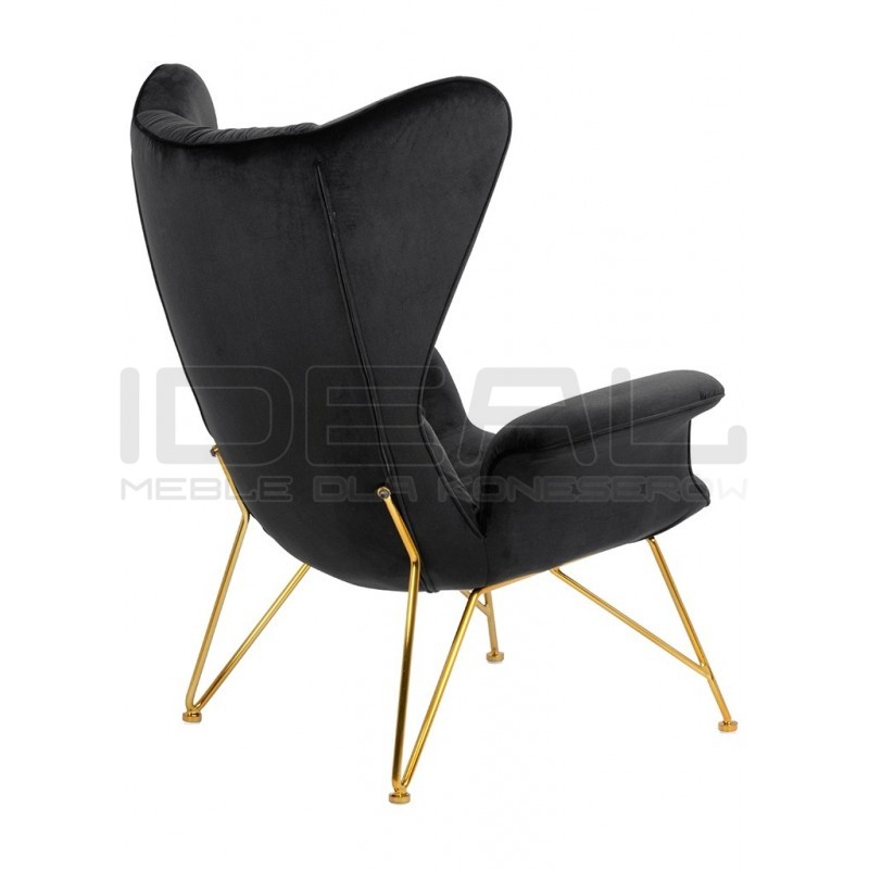 Fotel glamour SHRIMP VELVET