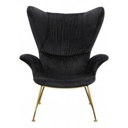 Fotel glamour SHRIMP VELVET