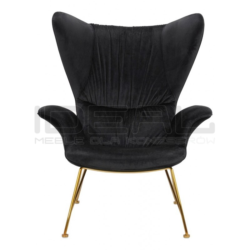 Fotel glamour SHRIMP VELVET