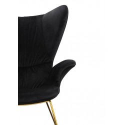 Fotel glamour SHRIMP VELVET