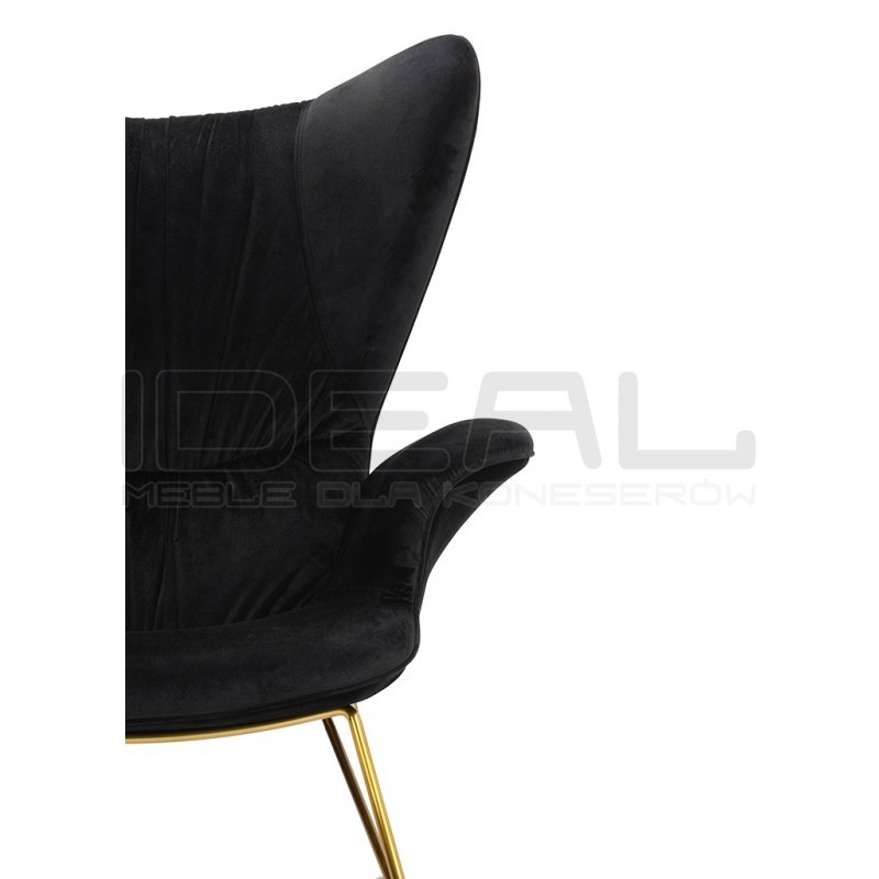 Fotel glamour SHRIMP VELVET