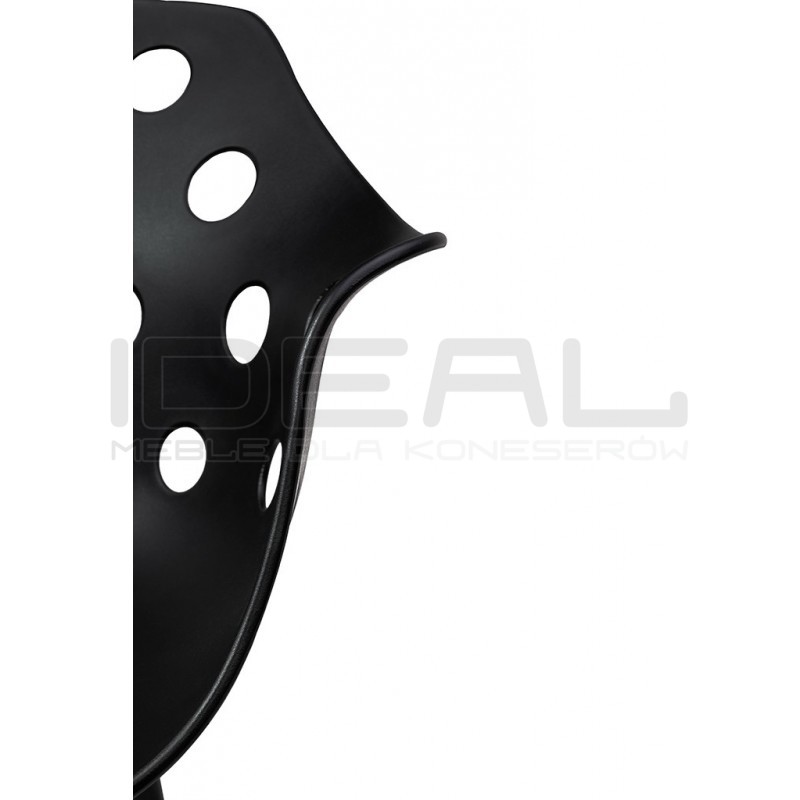 Krzesło designerskie Kubełkowe JASON - kropki