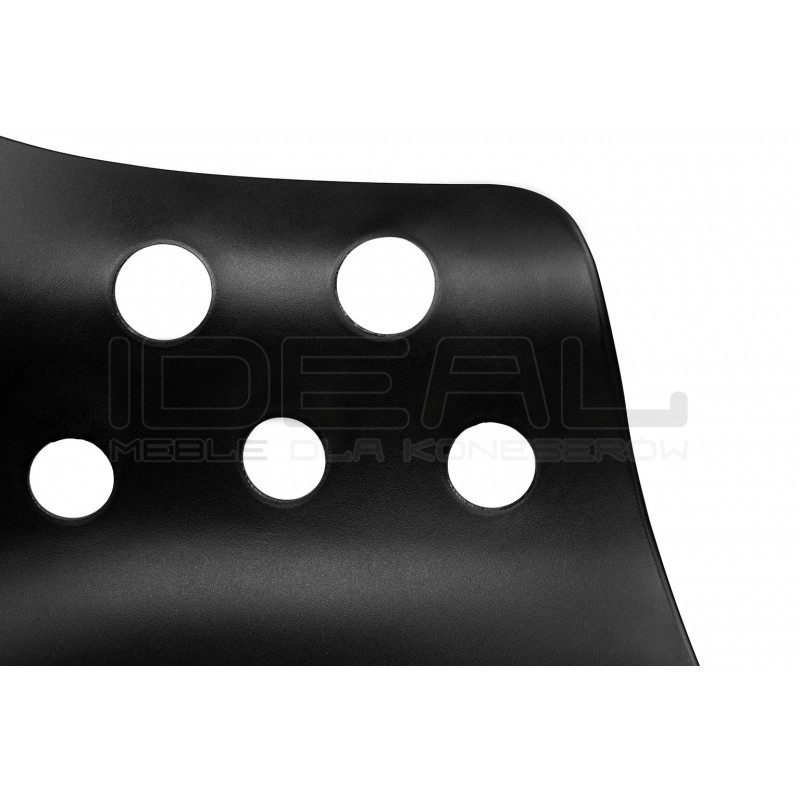 Krzesło designerskie Kubełkowe JASON - kropki