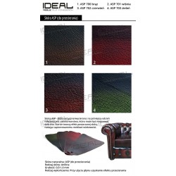 Fotel Chesterfield Vintage Classic skóra