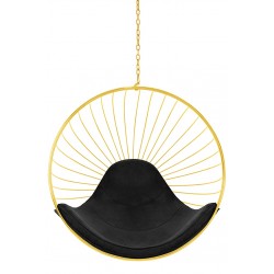 Fotel wiszący glamour GABBIA