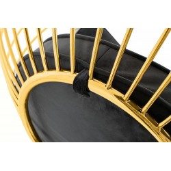 Fotel wiszący glamour GABBIA