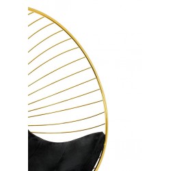 Fotel wiszący glamour GABBIA