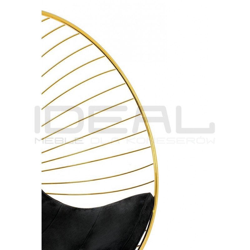 Fotel wiszący glamour GABBIA