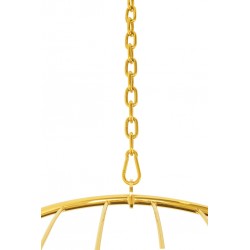 Fotel wiszący glamour GABBIA