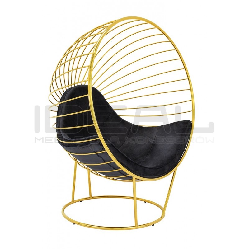 Fotel glamour GABBIA Stand